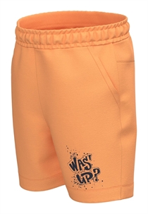 NAME IT Printede Sweat Shorts Mock Orange